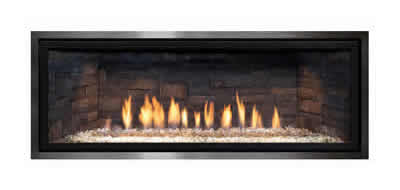 Mendota ML54 Fireplace - Decor/Timberline