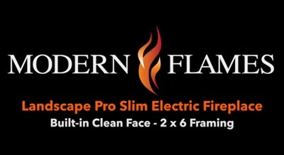 Modern Flames Landscape Pro Slim Electric Fireplace